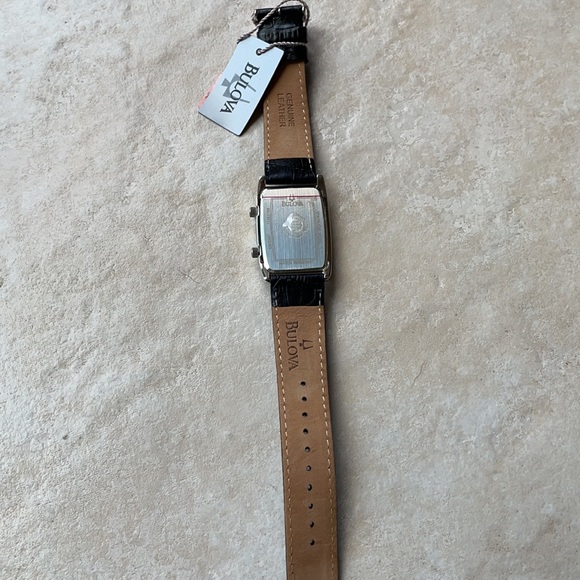 New Bulova lady battery leather band DT - Picture 3 of 5